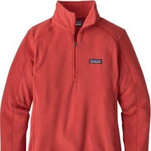 Patagonia Women's Micro D Quarter-Zip Fleece Pullover Size L